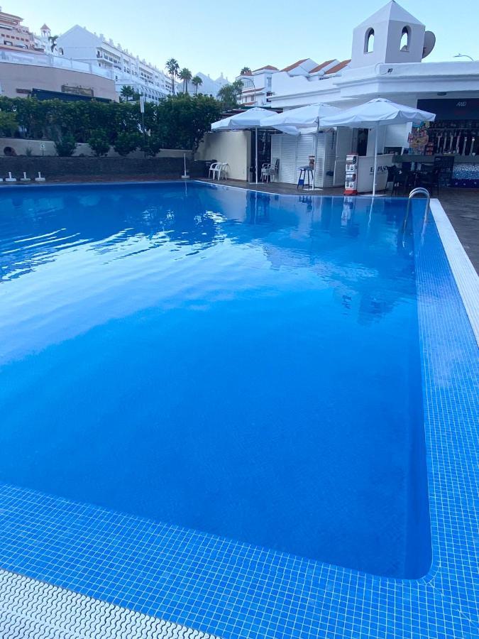 Top Floor, Panoramic Studio, Heated Pool Лос Кристианос Экстерьер фото